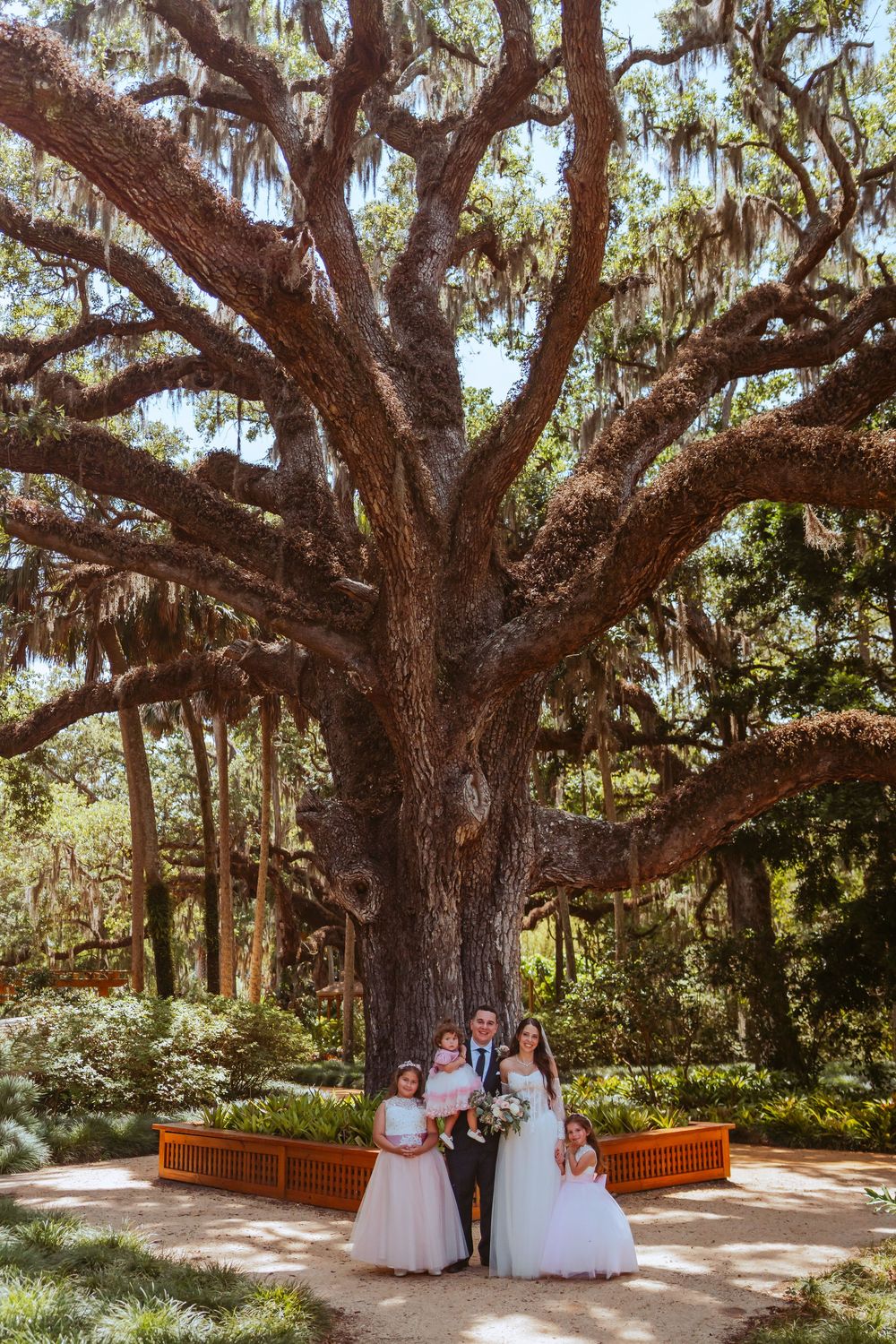 Washington Oaks Gardens State Park Wedding in Palm Coast, Florida. Ceremony photography.