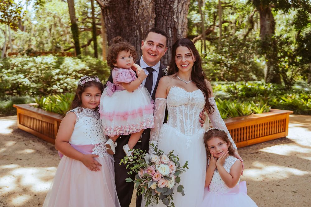 Washington Oaks Gardens State Park Wedding in Palm Coast, Florida. Ceremony photography.