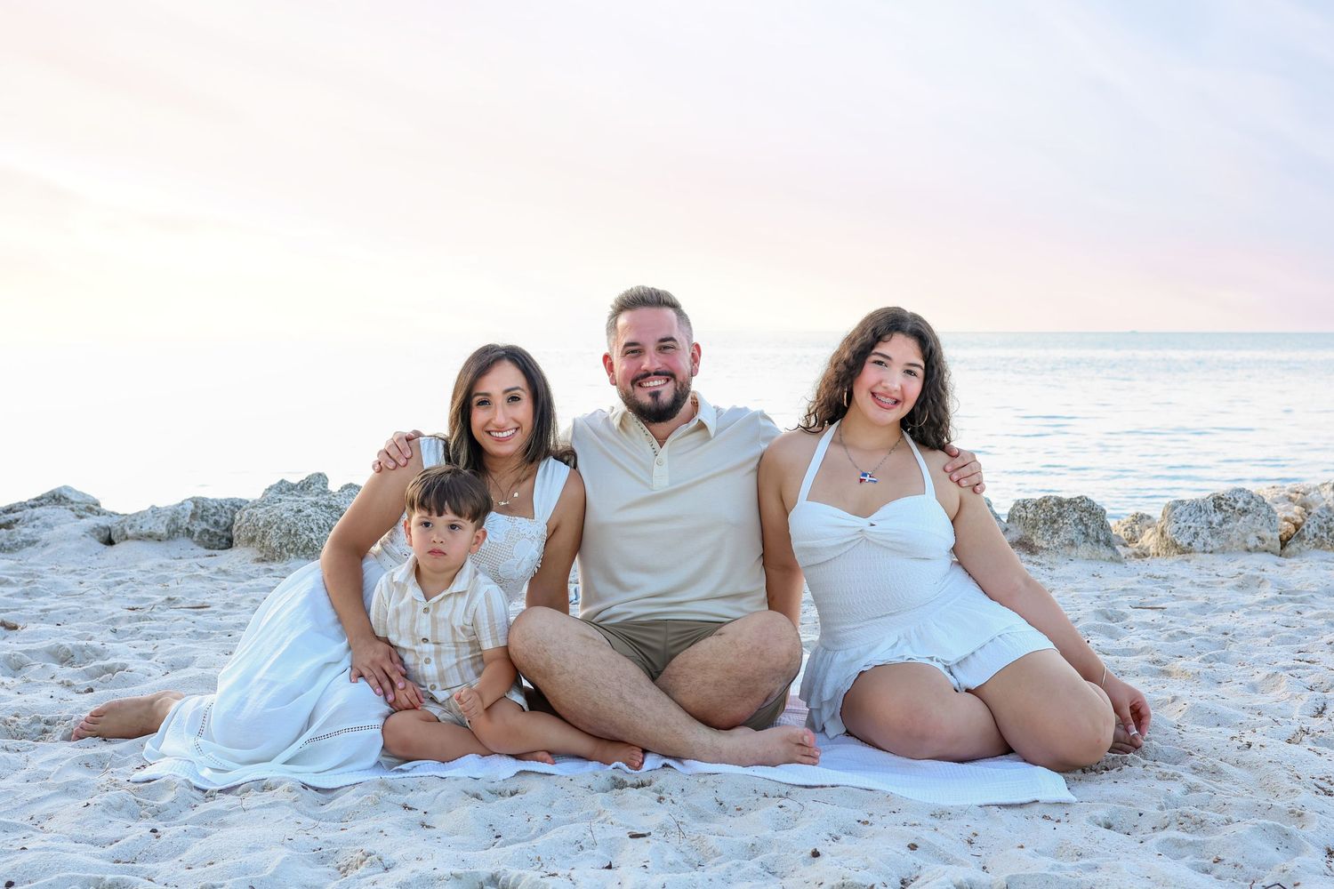 Tranquility Bay Beach Resort Family Photography Marathon Florida