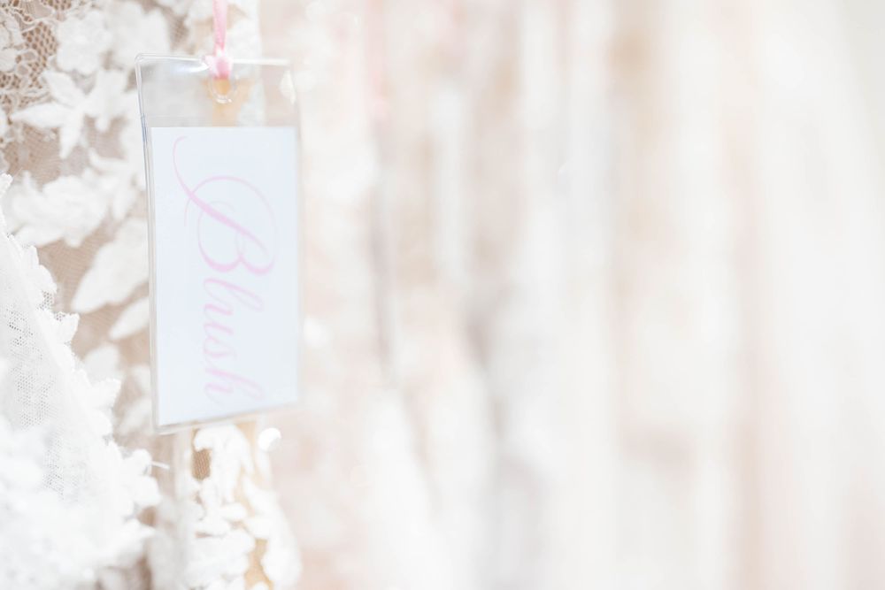 bridal gown detail