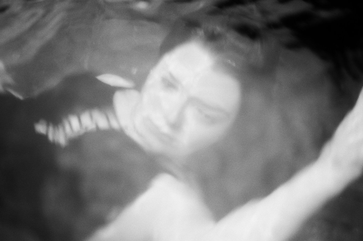 One-on-one black-and-white film photography workshop in Englewood, Florida.