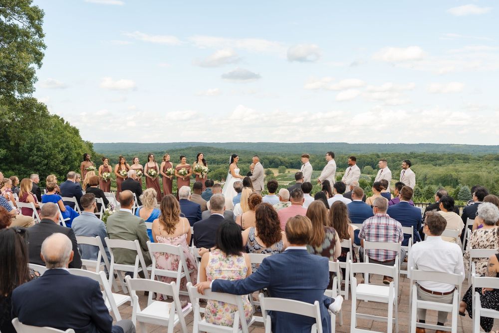 geers overlook tree farm in Griswold connecticut wedding venue with a view