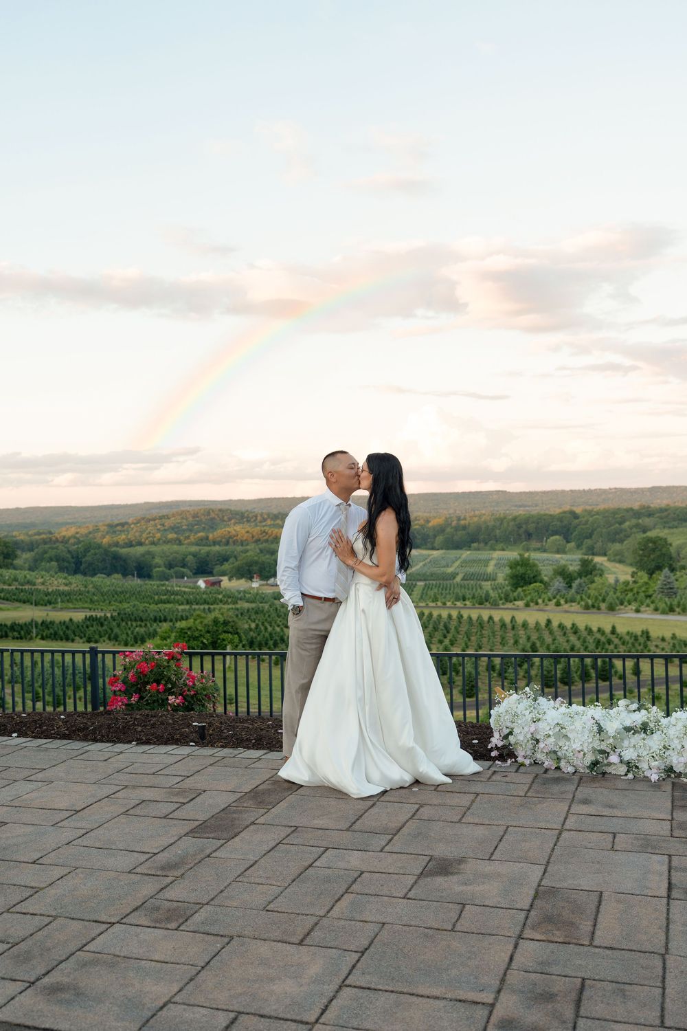 geers overlook tree farm in Griswold connecticut wedding venue with a view