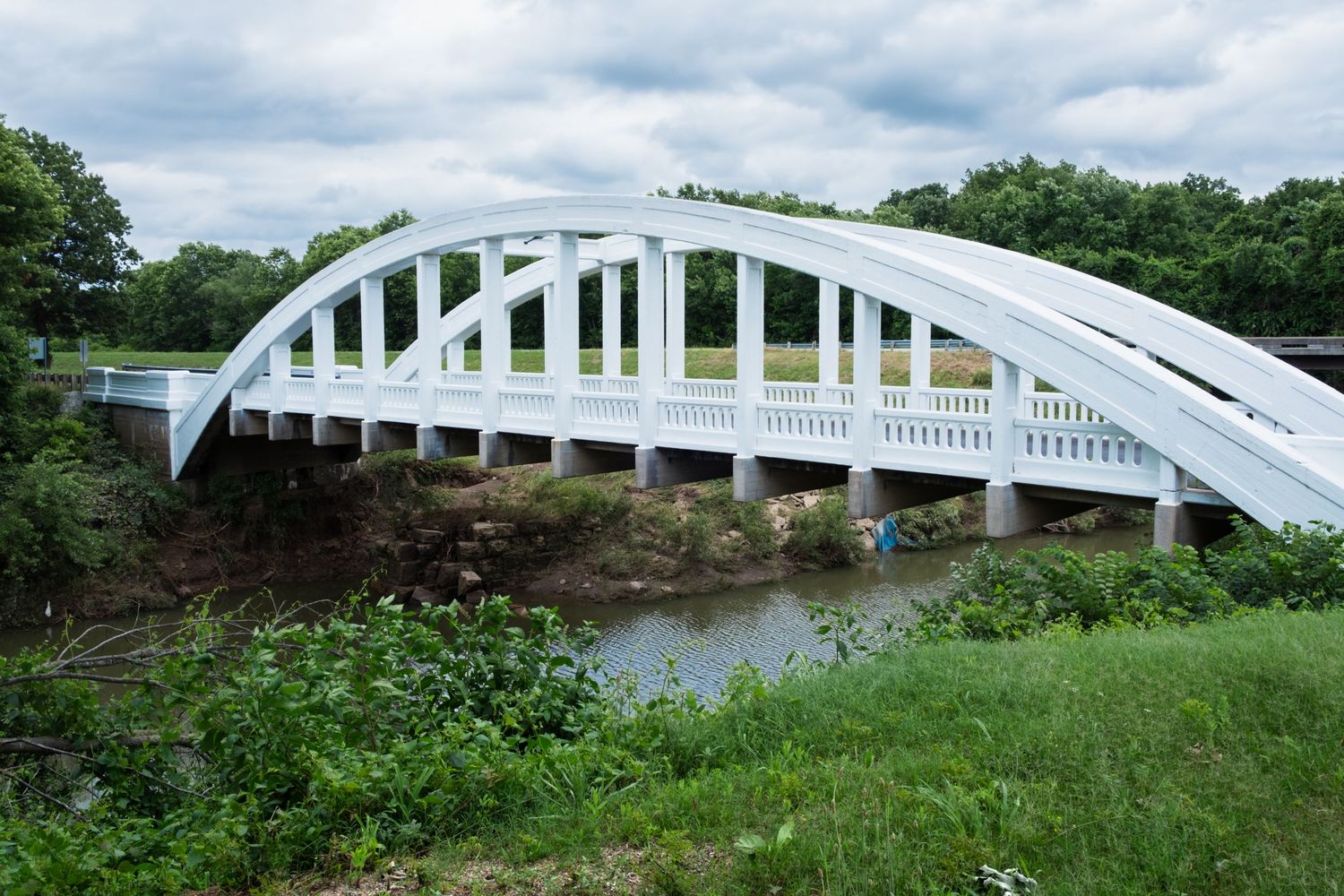 The Rainbow Bridge. Route 66, Kansas. June 11, 2026. David J. Manning.