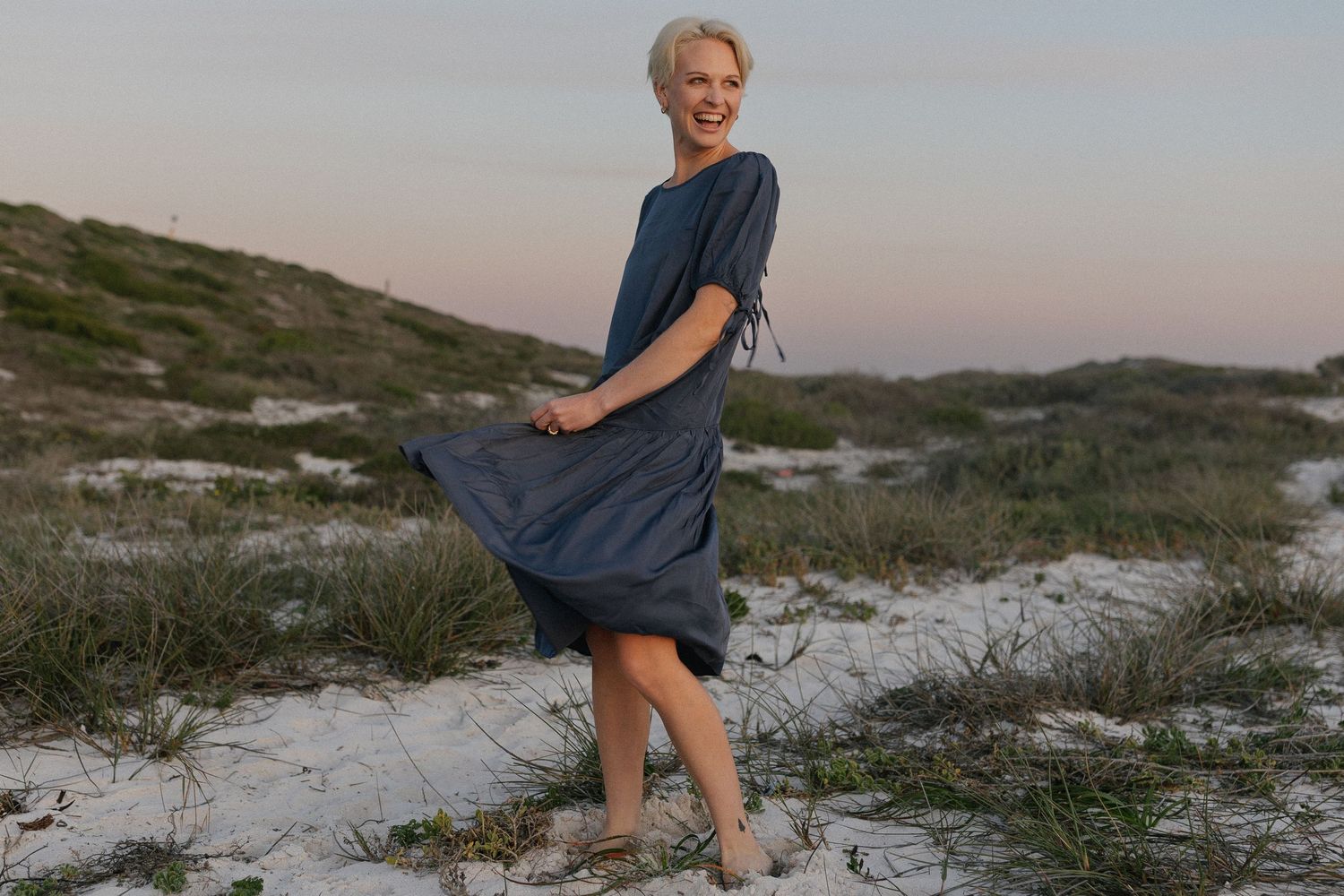 Saskia and Raymond along the west coast for engagement photos with Christene de Coning Photography in Cape Town, South Africa