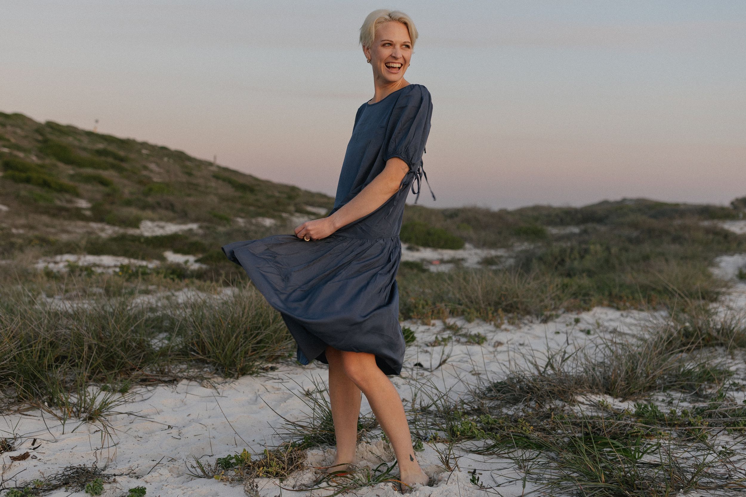 Saskia and Raymond along the west coast for engagement photos with Christene de Coning Photography in Cape Town, South Africa