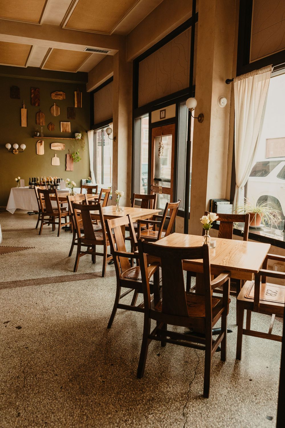 2nd Street Bistro in Livingston, Montana for a welcome party on a couples wedding weekend in Paradise Valley captured by local Photographer