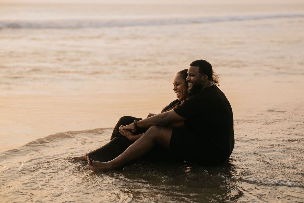 Professional couple photography at Seminyak Beach