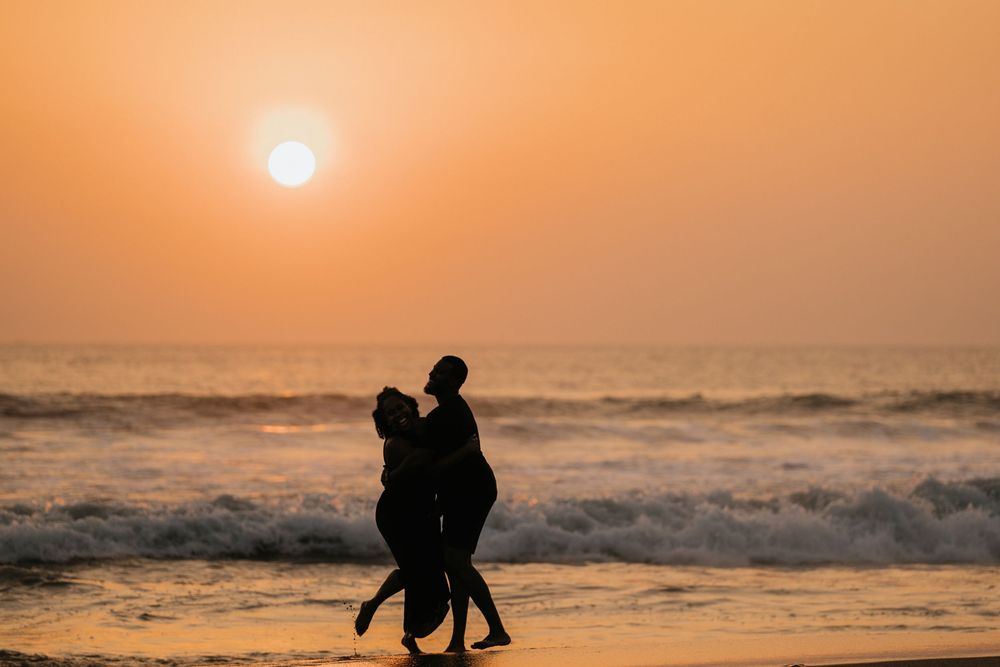 Professional couple photography at Seminyak Beach