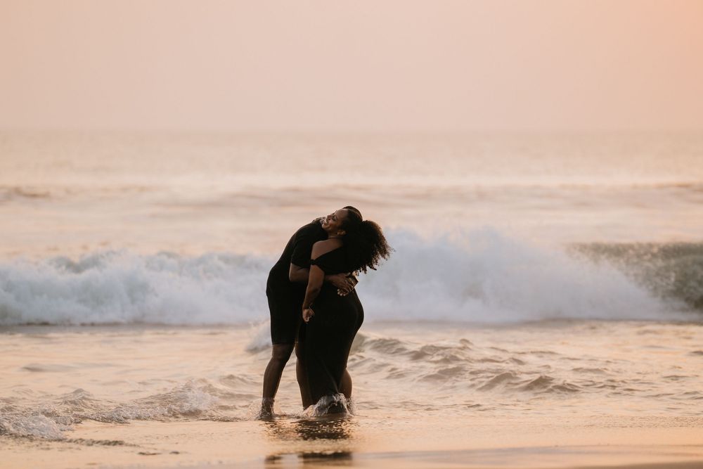 Professional couple photography at Seminyak Beach