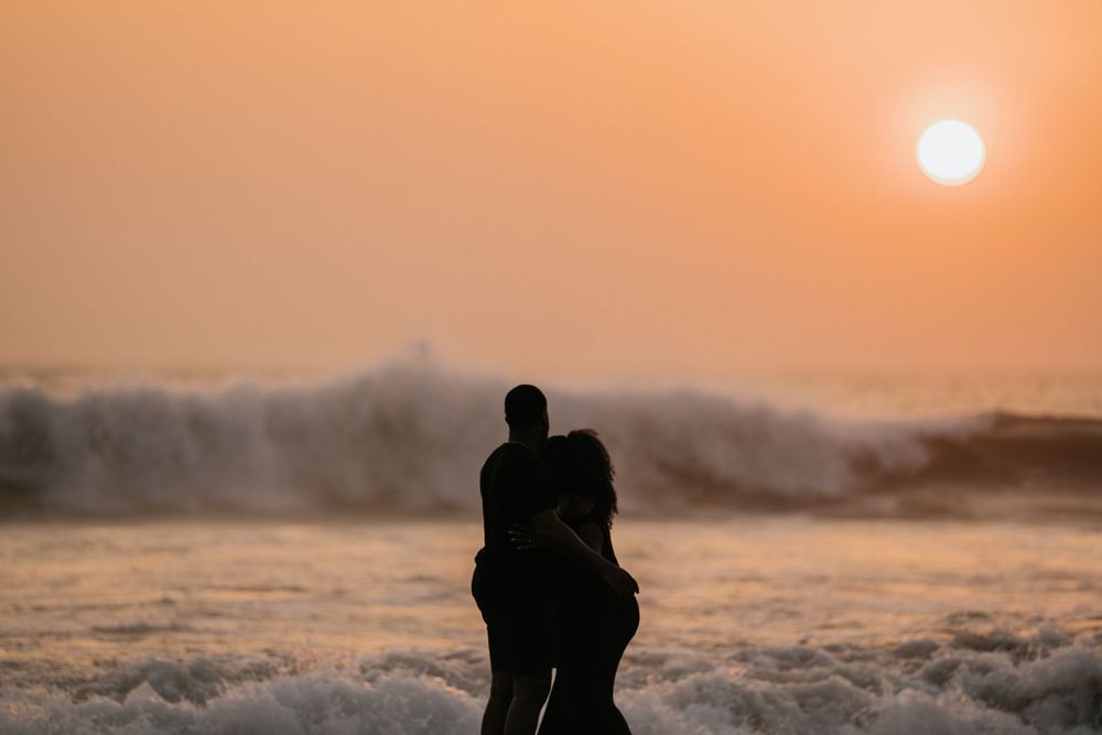 Professional couple photography at Seminyak Beach