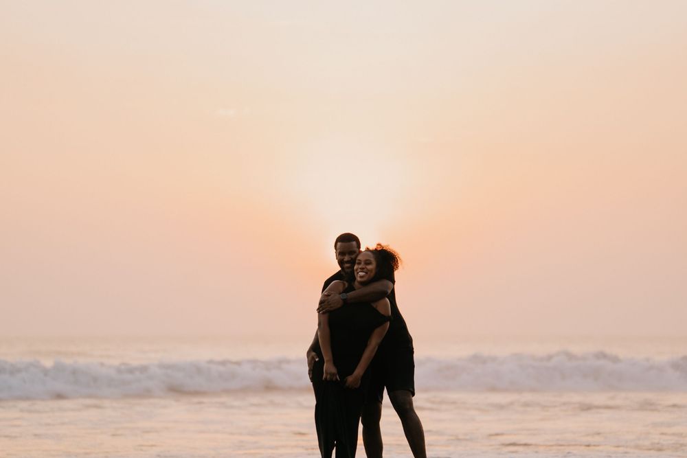 Professional couple photography at Seminyak Beach