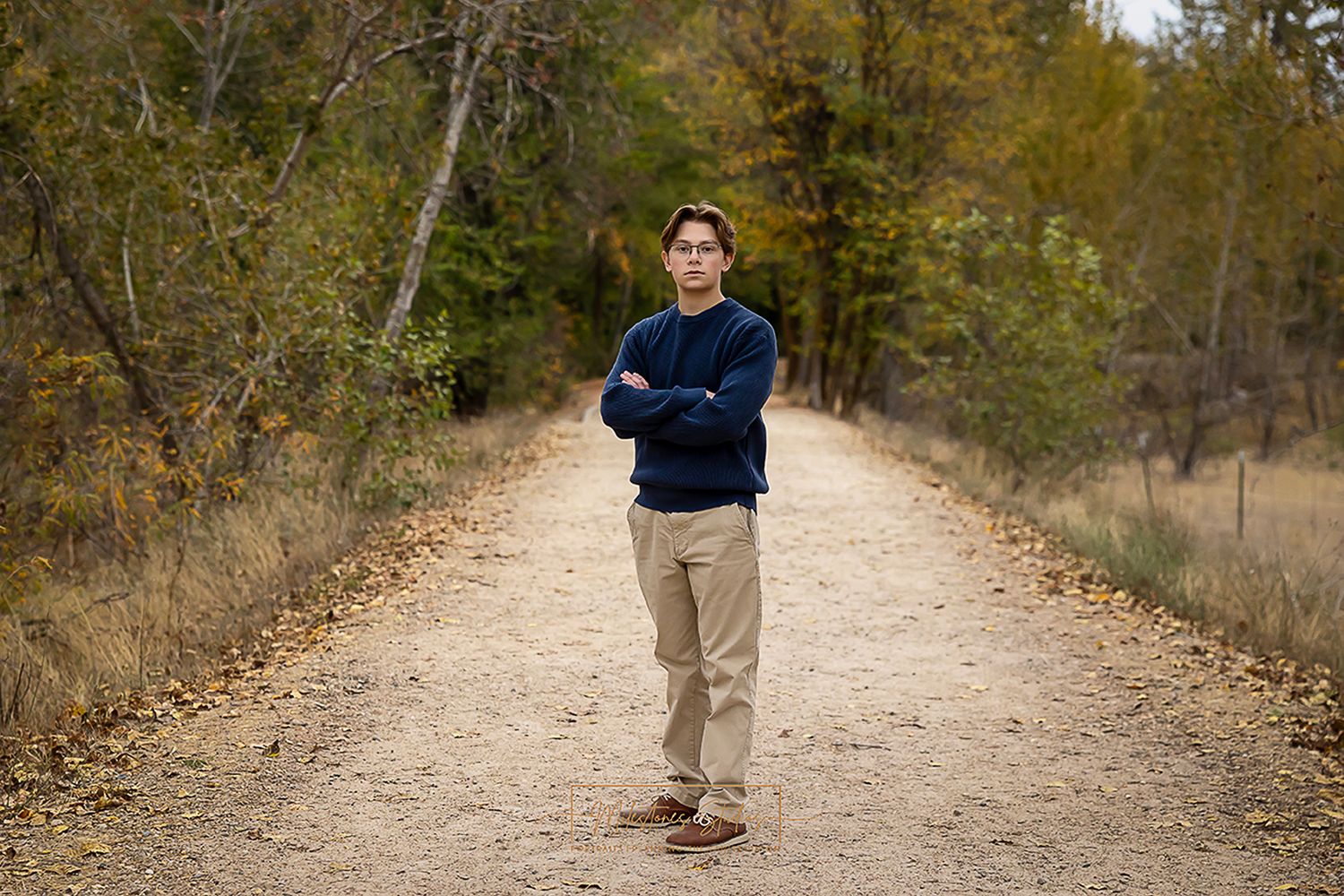 Senior portraits on the Boise River Greenbelt in Meridian, Idaho.