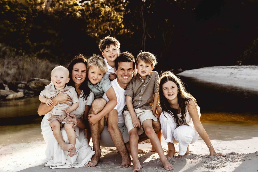 Whole Family- Family Photos Shoalhaven. Vincentia Jervis Bay. Family Photographer Claire Frances Photography