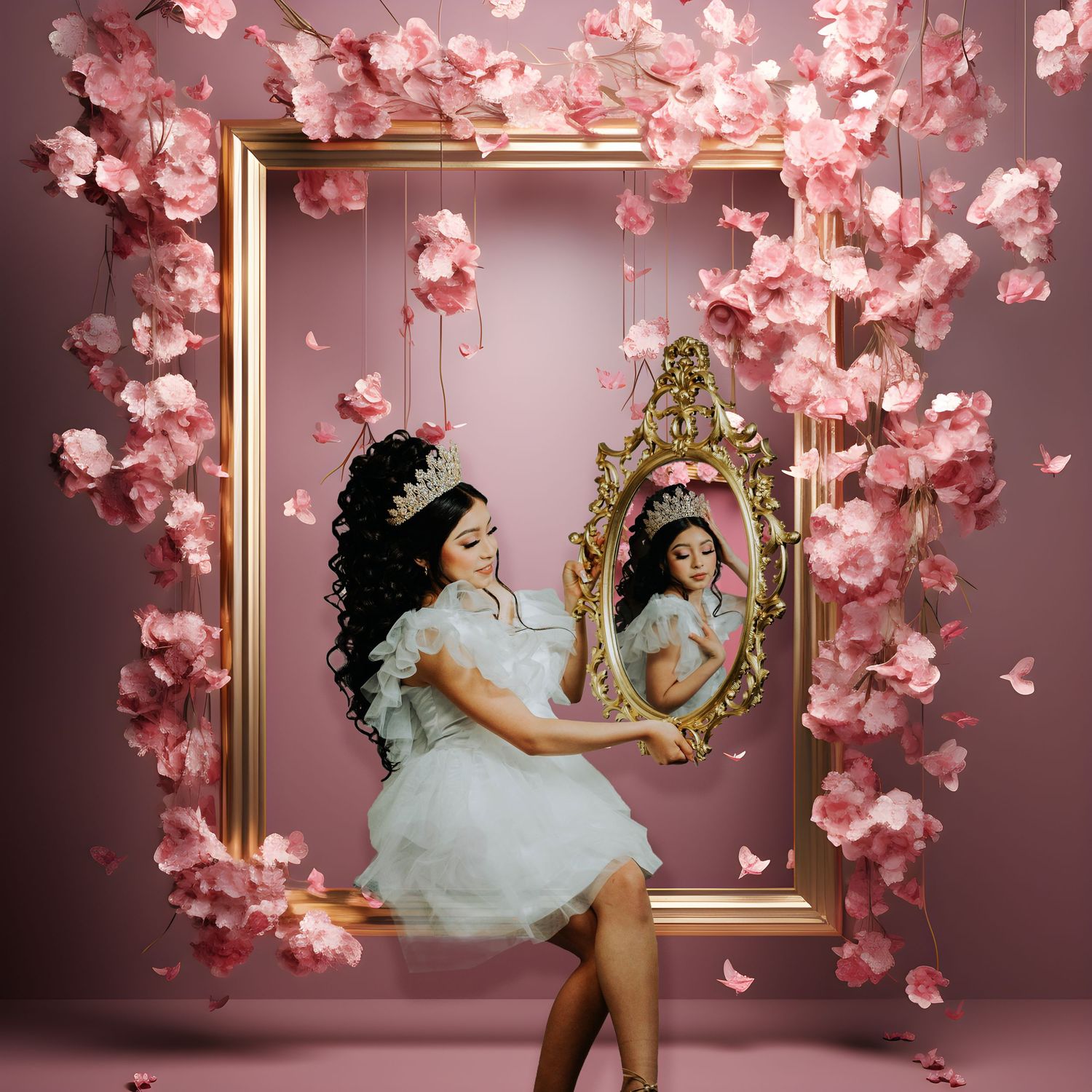 Studio Quinceanera Portrait