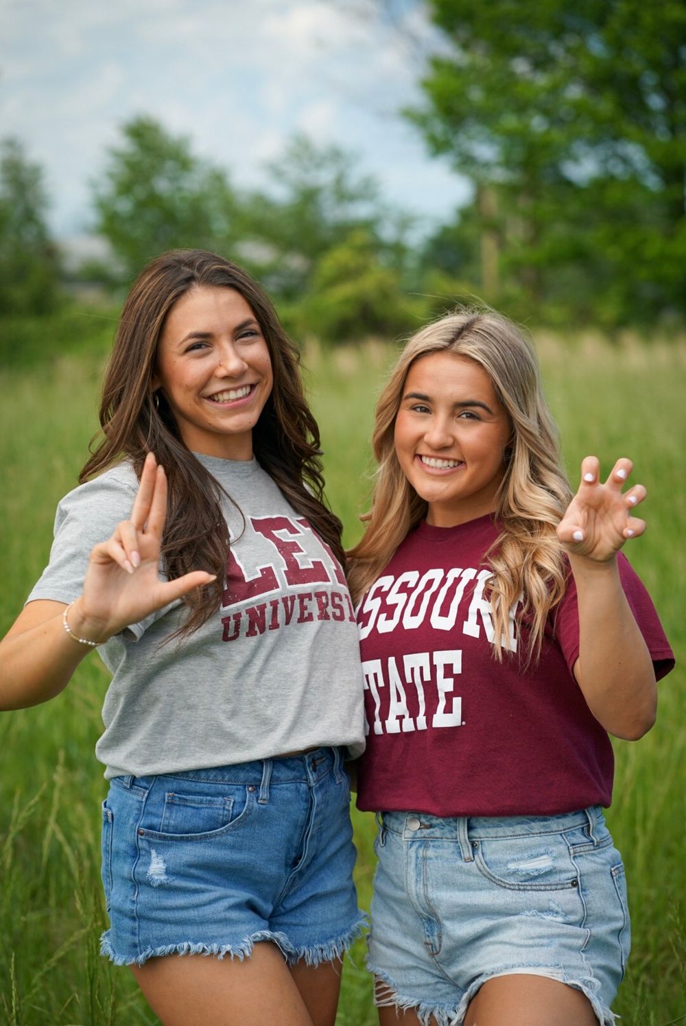 senior session, best friends, college