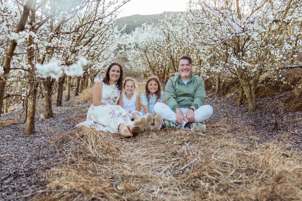 Family Blossom Photoshoot, Paarl