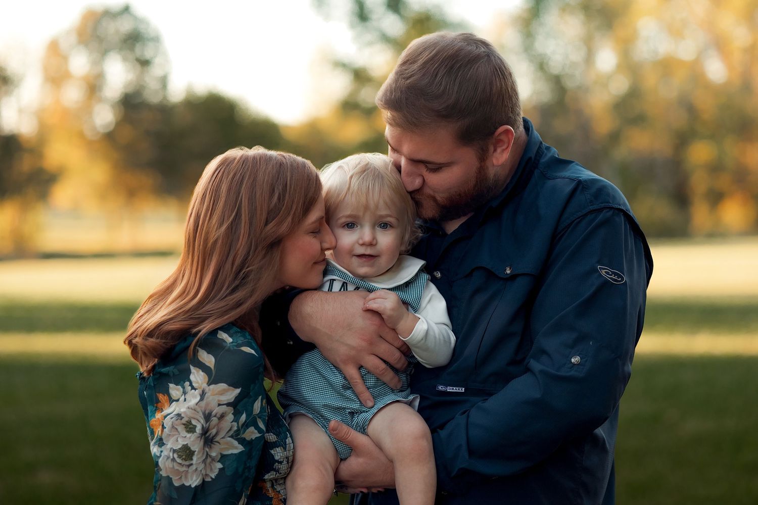 Lonoke Arkansas family during a early fall family session