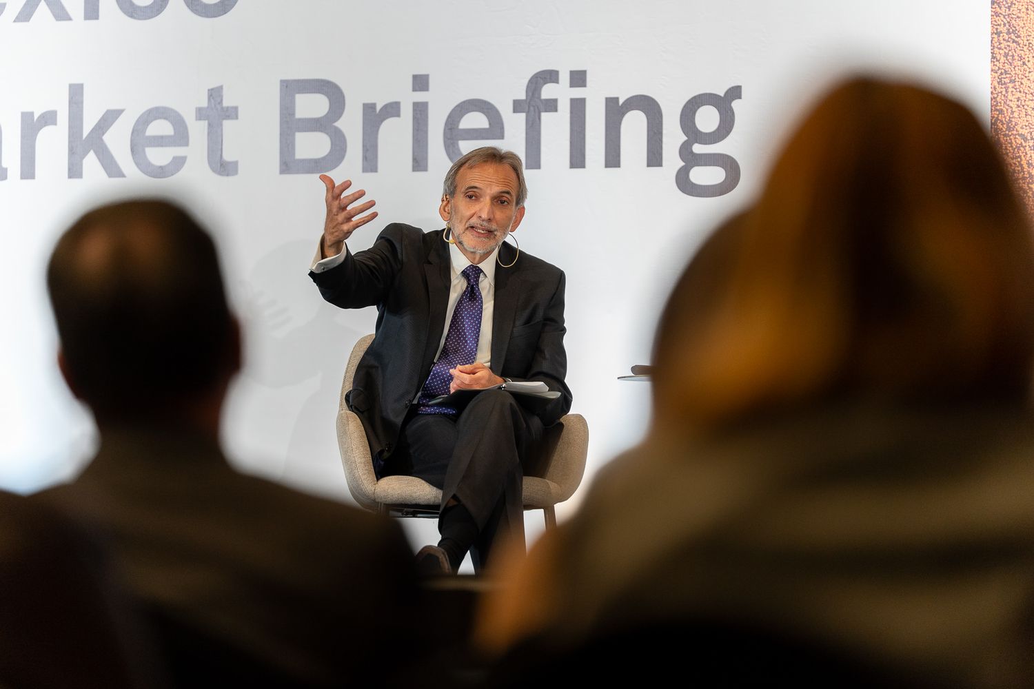 Ponente durante sesión del Mexico Market Briefing 2026 de S&P Global Energy