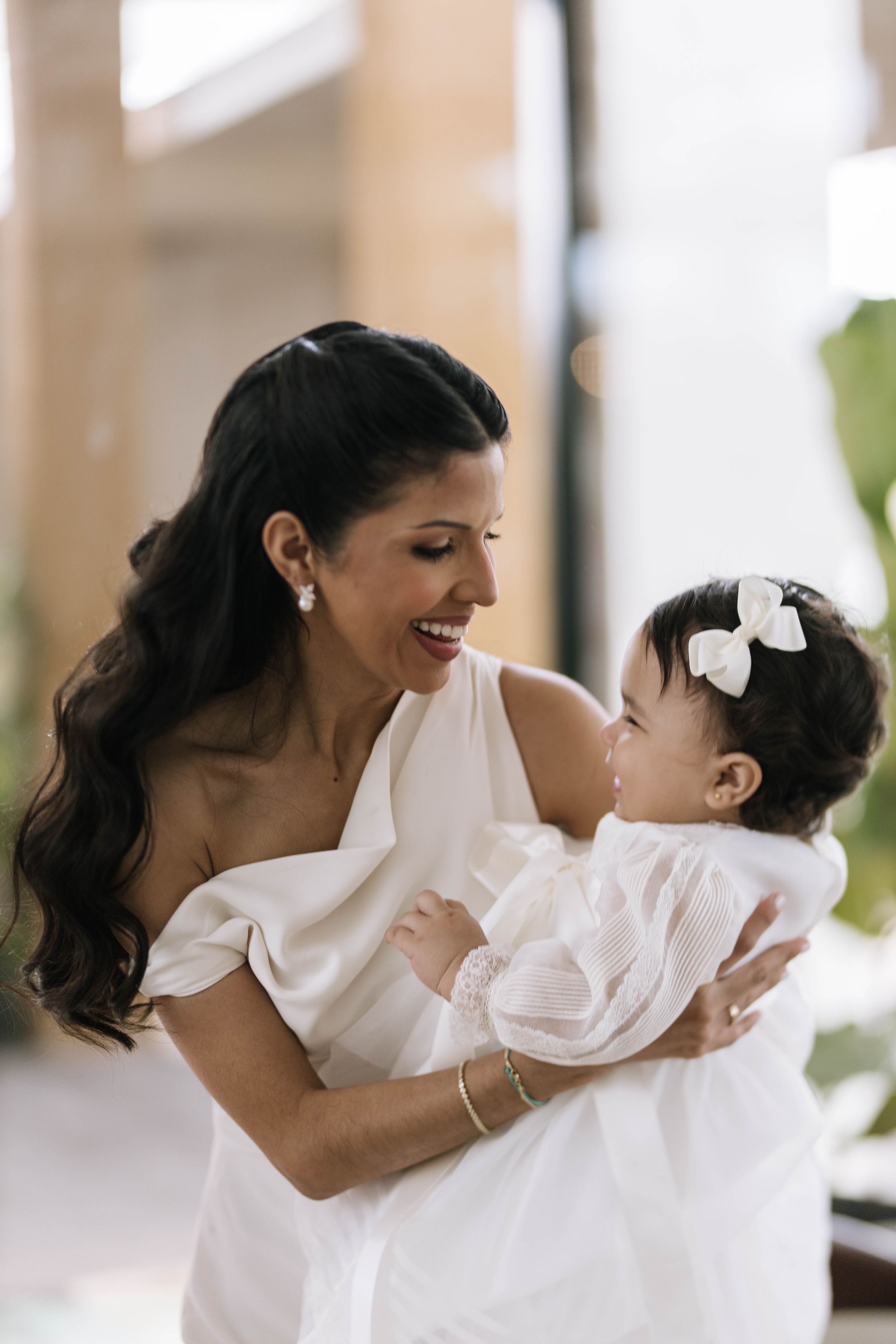 Fotografía de bautizo para bebés en Punta Cana con atención a cada detalle.