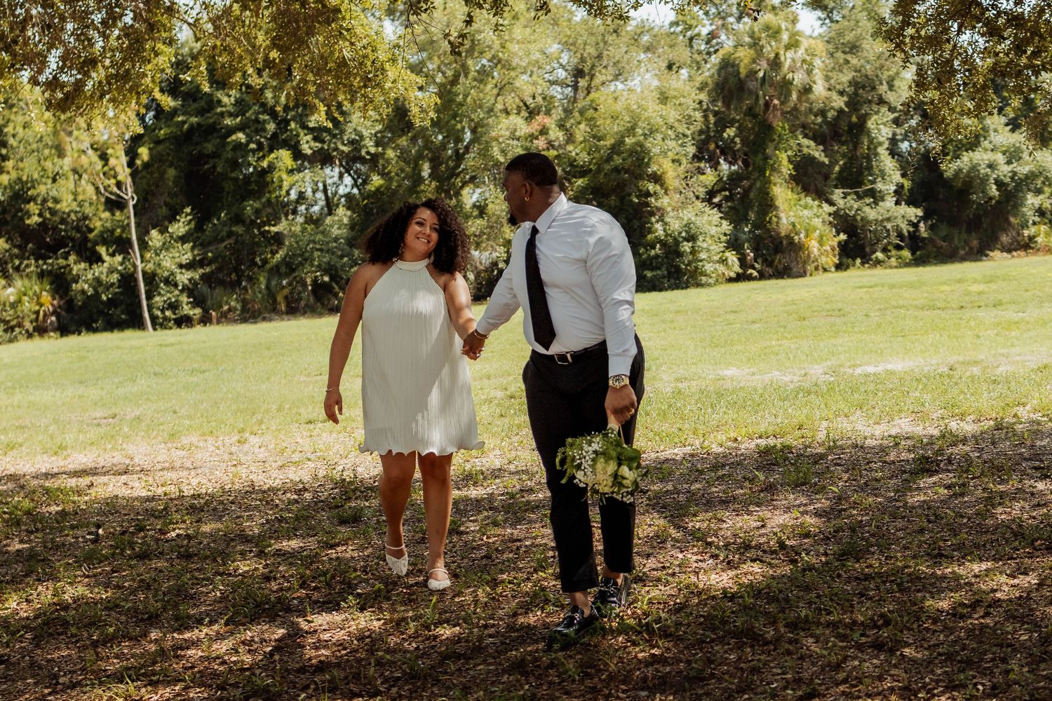 whimsical photo of wedding