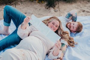 maternity photoshoot in Michigan
