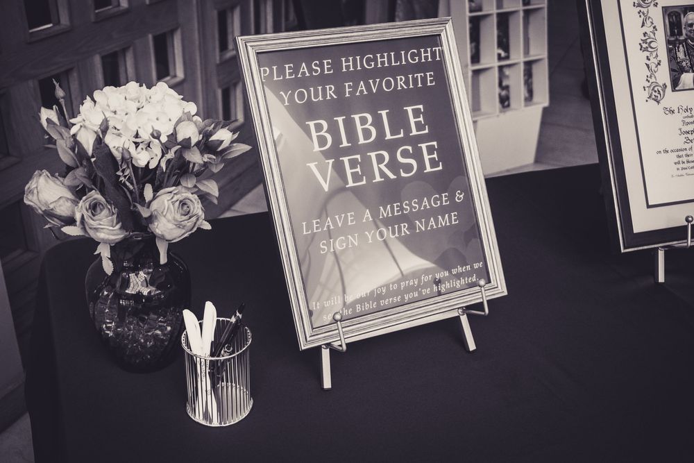 Editorial style wedding photography at St Paul's Catholic Church, Tampa, Florida.