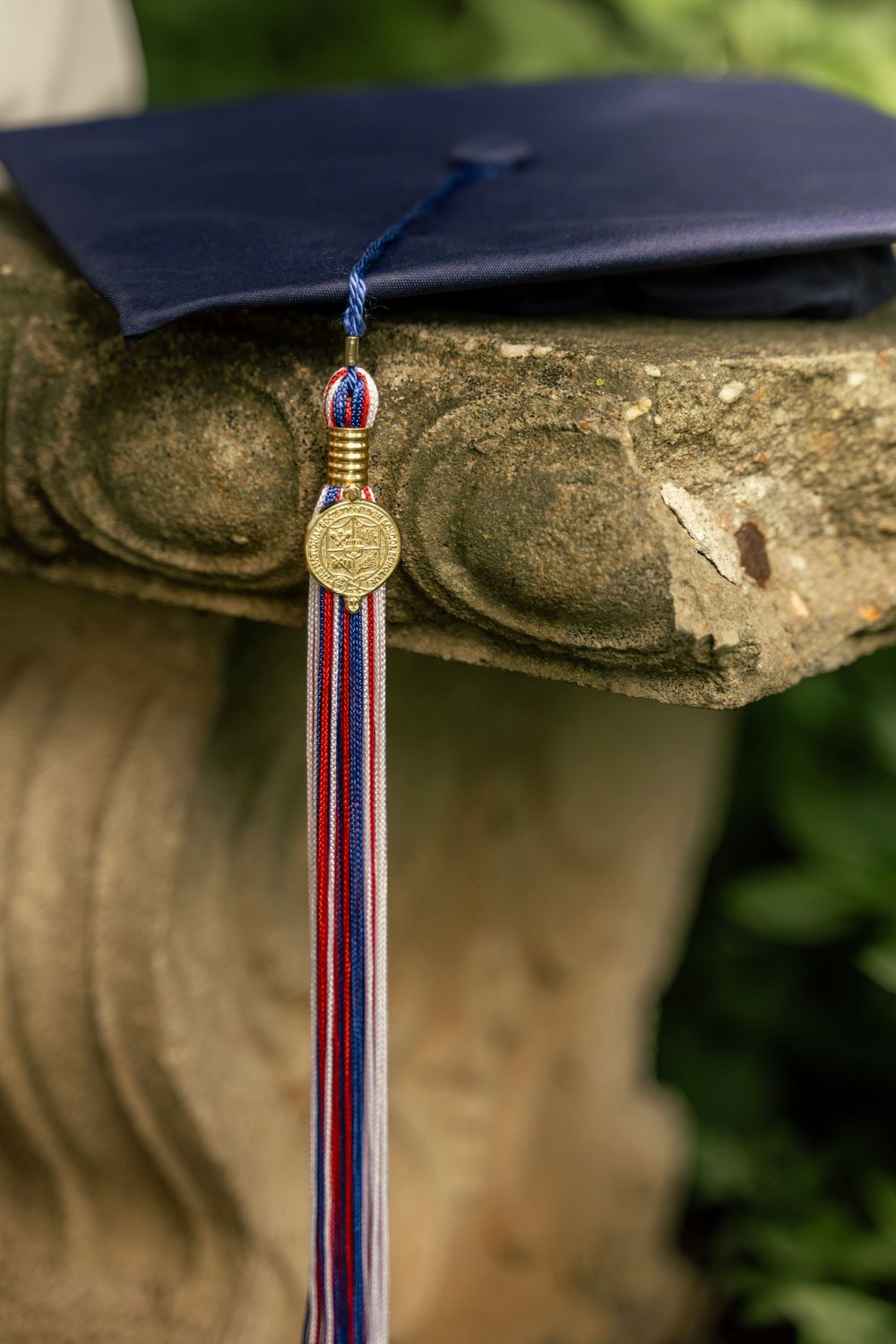 Franklin High School graduation cap and tassel