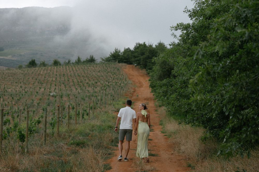 De Zeven Guest Lodge proposal location in Stellenbosch with Christene de Coning Photography.