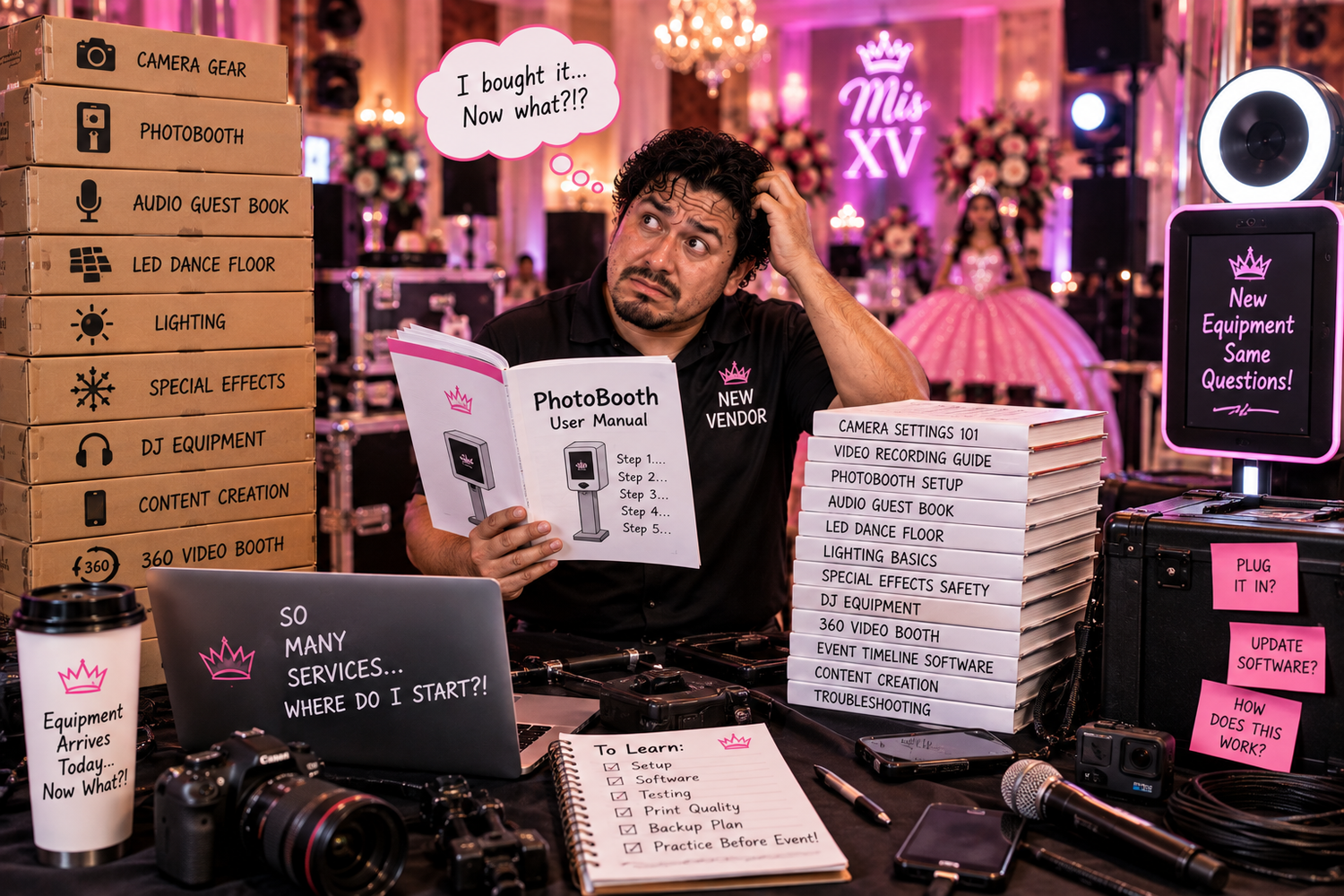 Dallas quinceañera photographer near me for luxury quince photos, professional video, transparent packages and experienced DFW event team