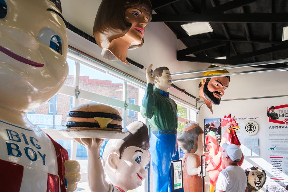 The American Giants Museum in Atlanta, IL on Route 66. September 3, 2026. Photo: David Manning.