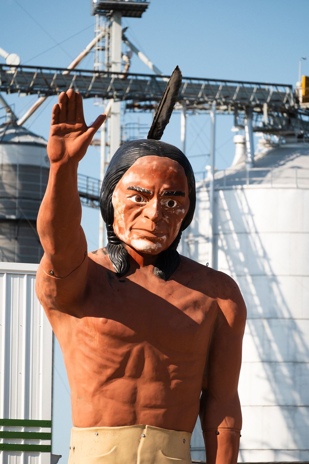 The American Giants Museum in Atlanta, IL on Route 66. September 3, 2026. Photo: David Manning.