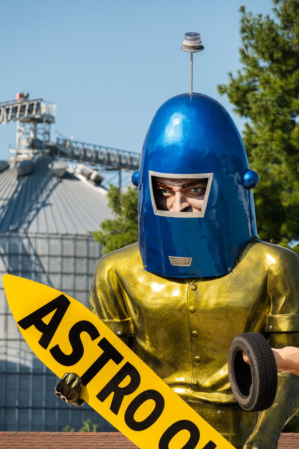The American Giants Museum in Atlanta, IL on Route 66. September 3, 2026. Photo: David Manning.