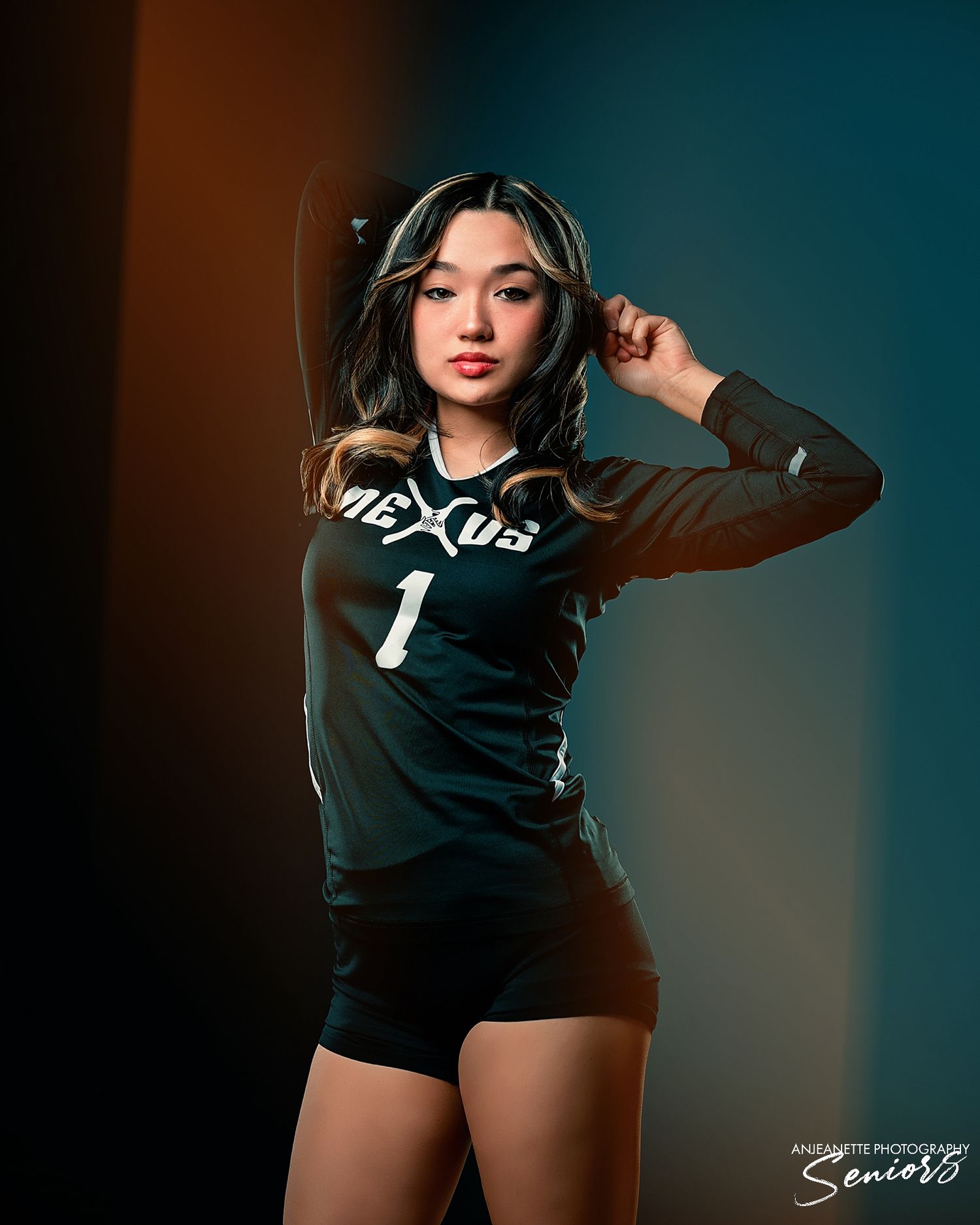 Sports Banner team Pictures Phoenix Arizona by Anjeanette Photography Graduation High School Seniors AZ league media day