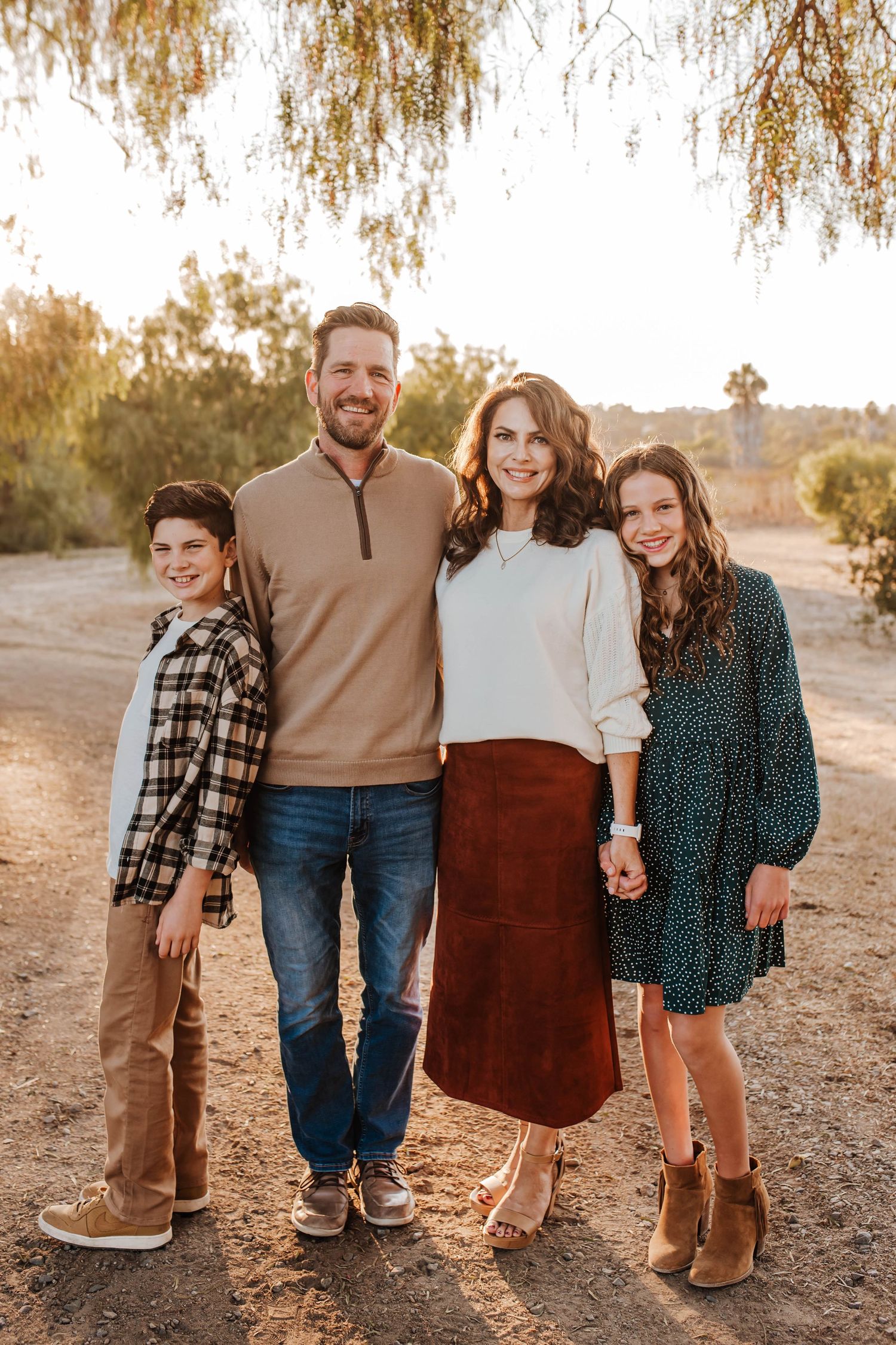 San Diego family photographer, family photographer, family nature photoshoot