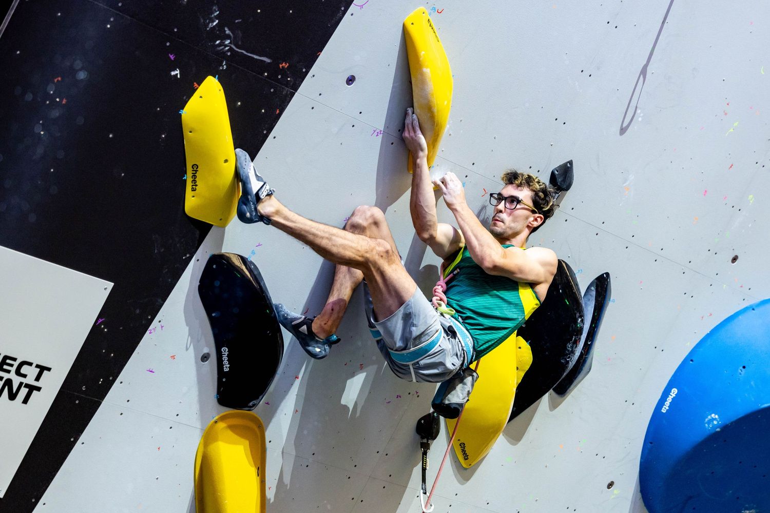 Sport climbing competition - photo by Jan Virt, Official World Climbing photographer