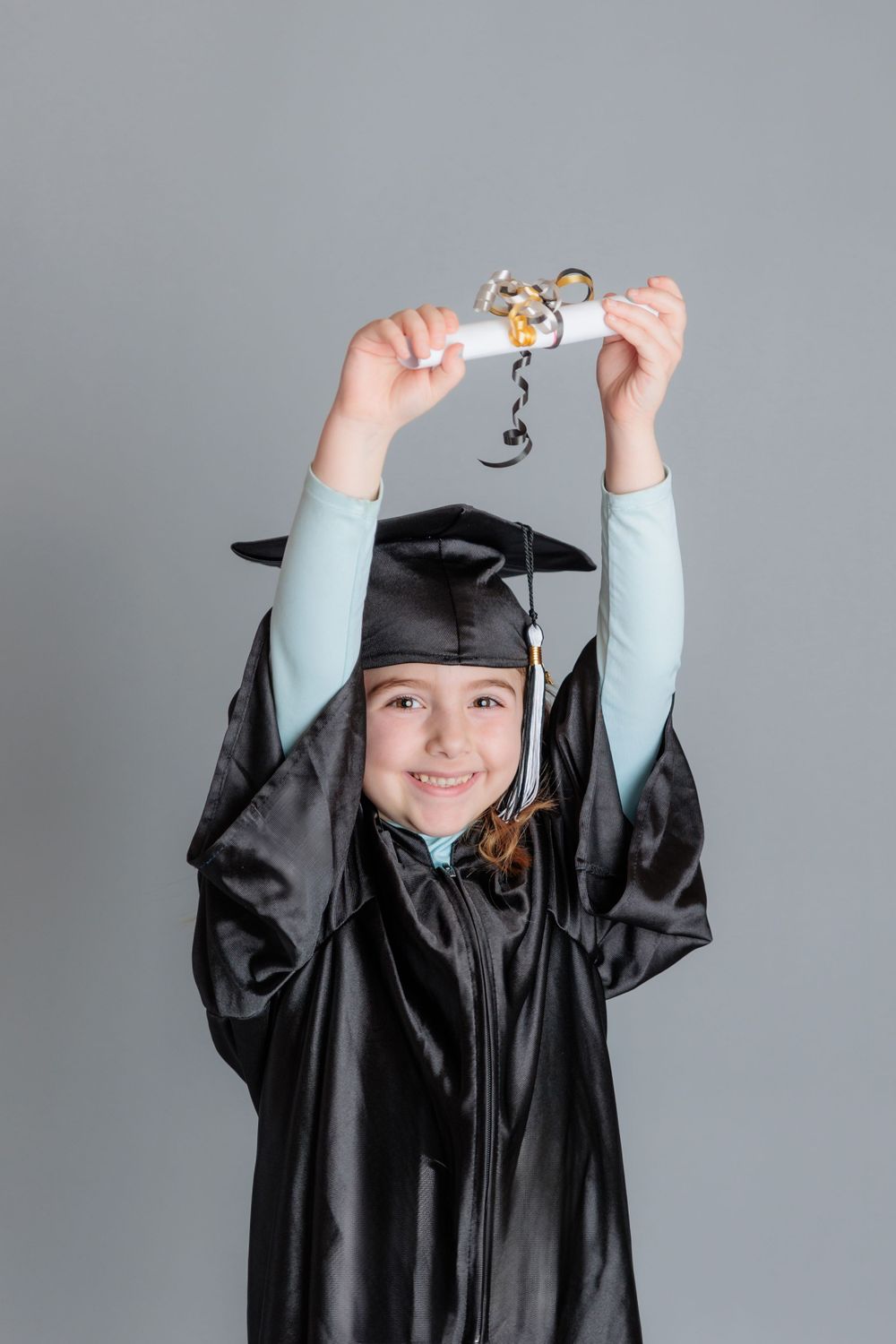 kindergarten graduation session studio clayton nj savage backdrop fashion gray malaga franklinville pitman glassboro elk