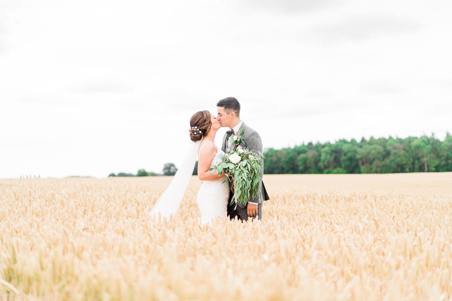 Priory Cottage Wedding Couples Portrait Photo Inspiration