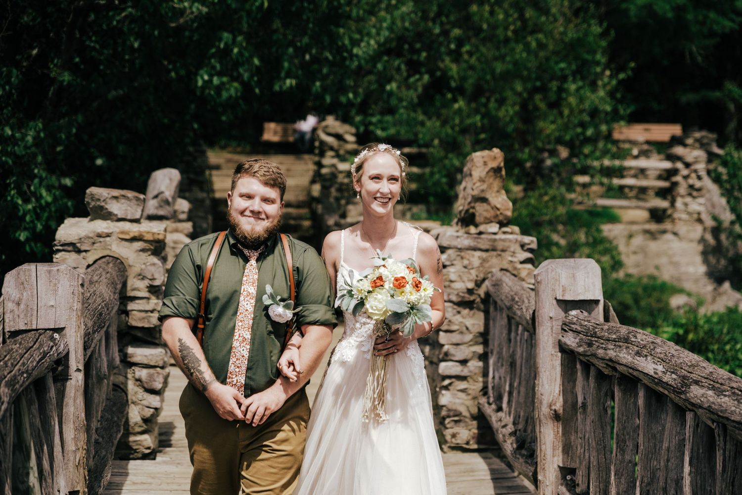 Wedding at Cooper's Rock State Forest