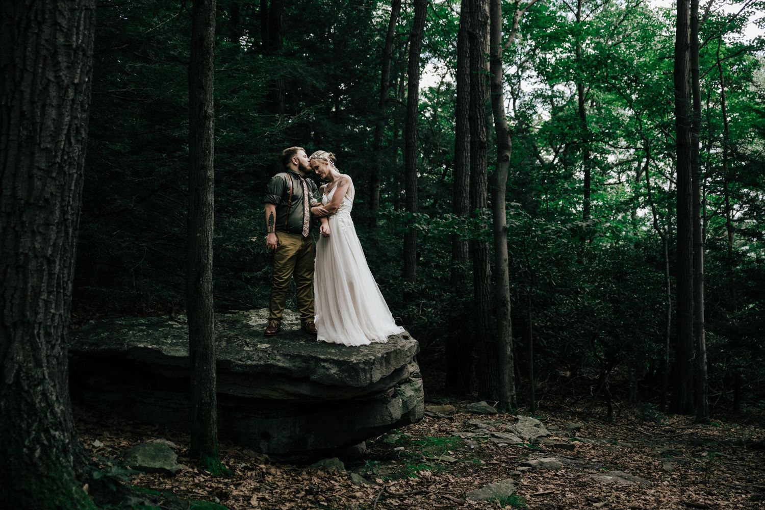Wedding at Cooper's Rock State Forest