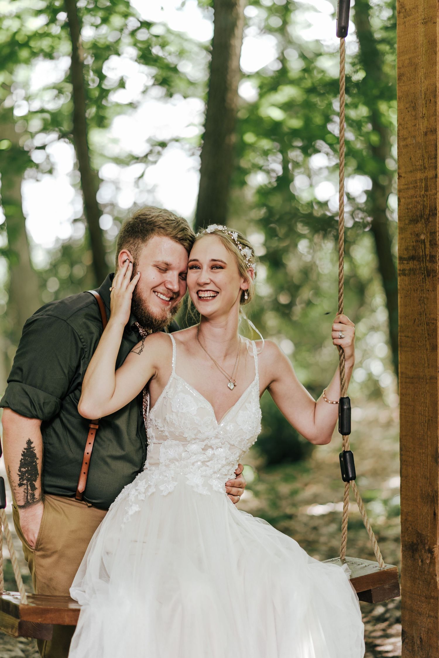 Wedding at Cooper's Rock State Forest