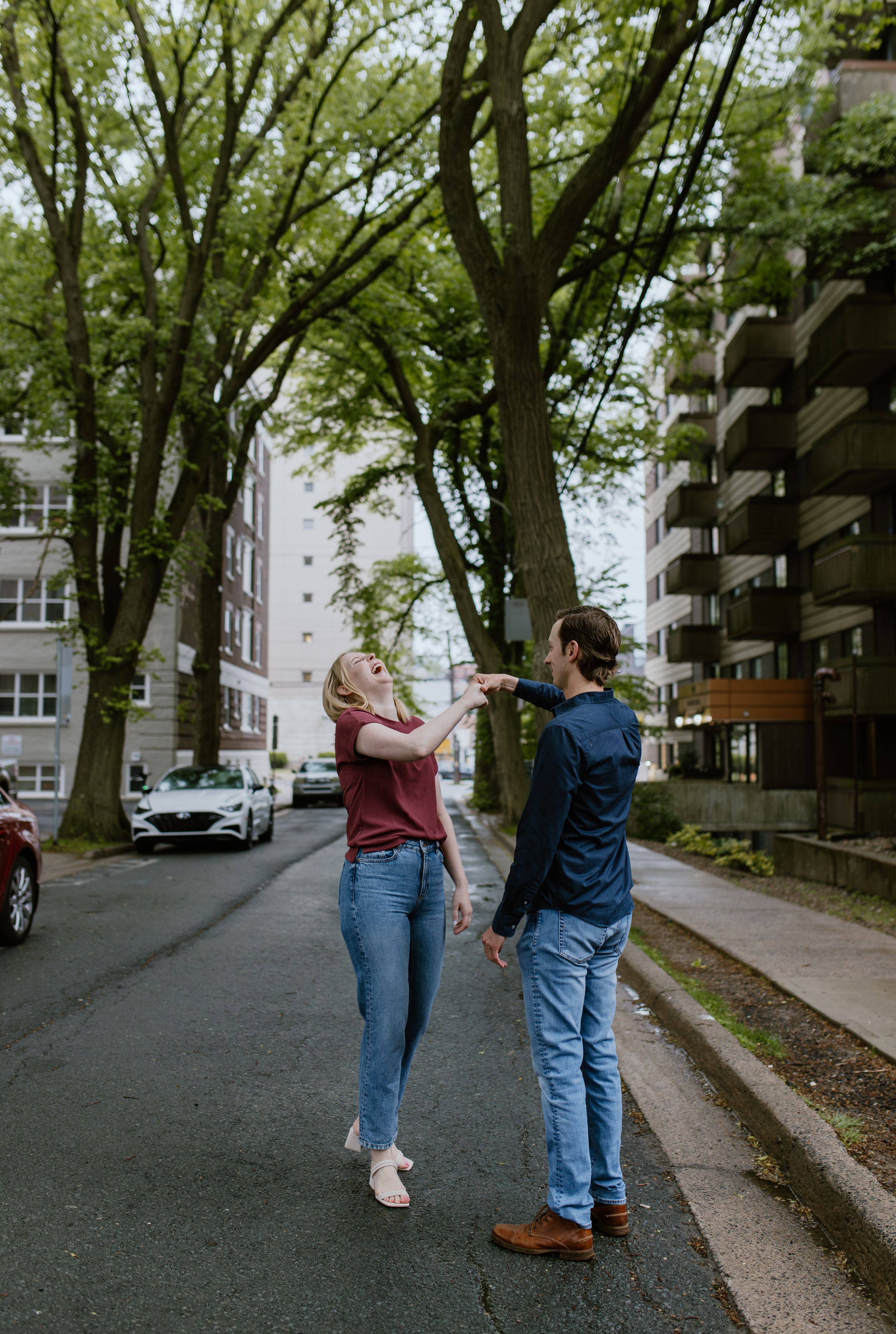 Downtown Halifax Sunrise Engagement Session, Halifax Photographer, Nova Scotia Wedding Photographer