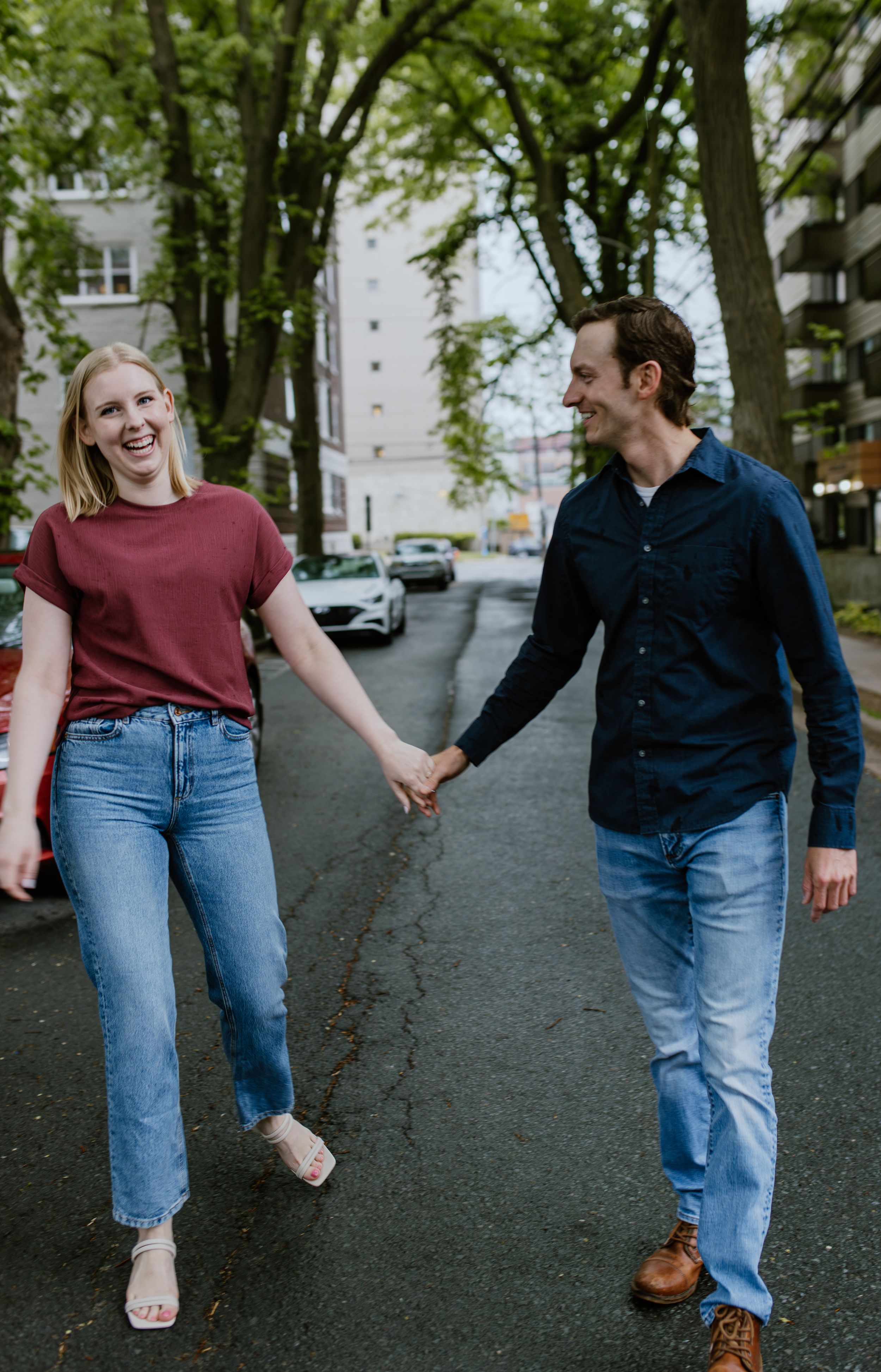 Downtown Halifax Sunrise Engagement Session, Halifax Photographer, Nova Scotia Wedding Photographer