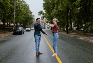 Downtown Halifax Sunrise Engagement Session, Halifax Photographer, Nova Scotia Wedding Photographer Canada