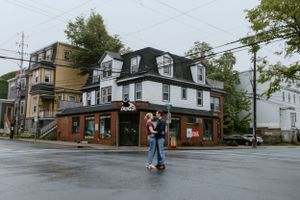 Downtown Halifax Sunrise Engagement Session, Halifax Photographer, Nova Scotia Wedding Photographer Canada