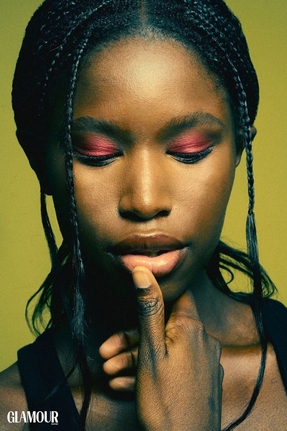 AMINATA FOR GLAMOUR BULGARIA BY DOMINIK ZKY