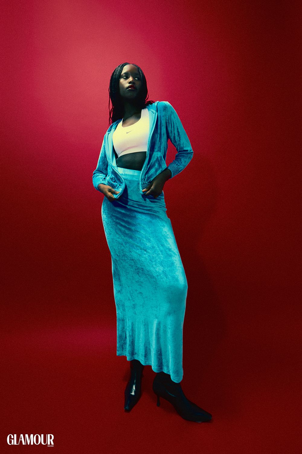 AMINATA FOR GLAMOUR BULGARIA BY DOMINIK ZKY