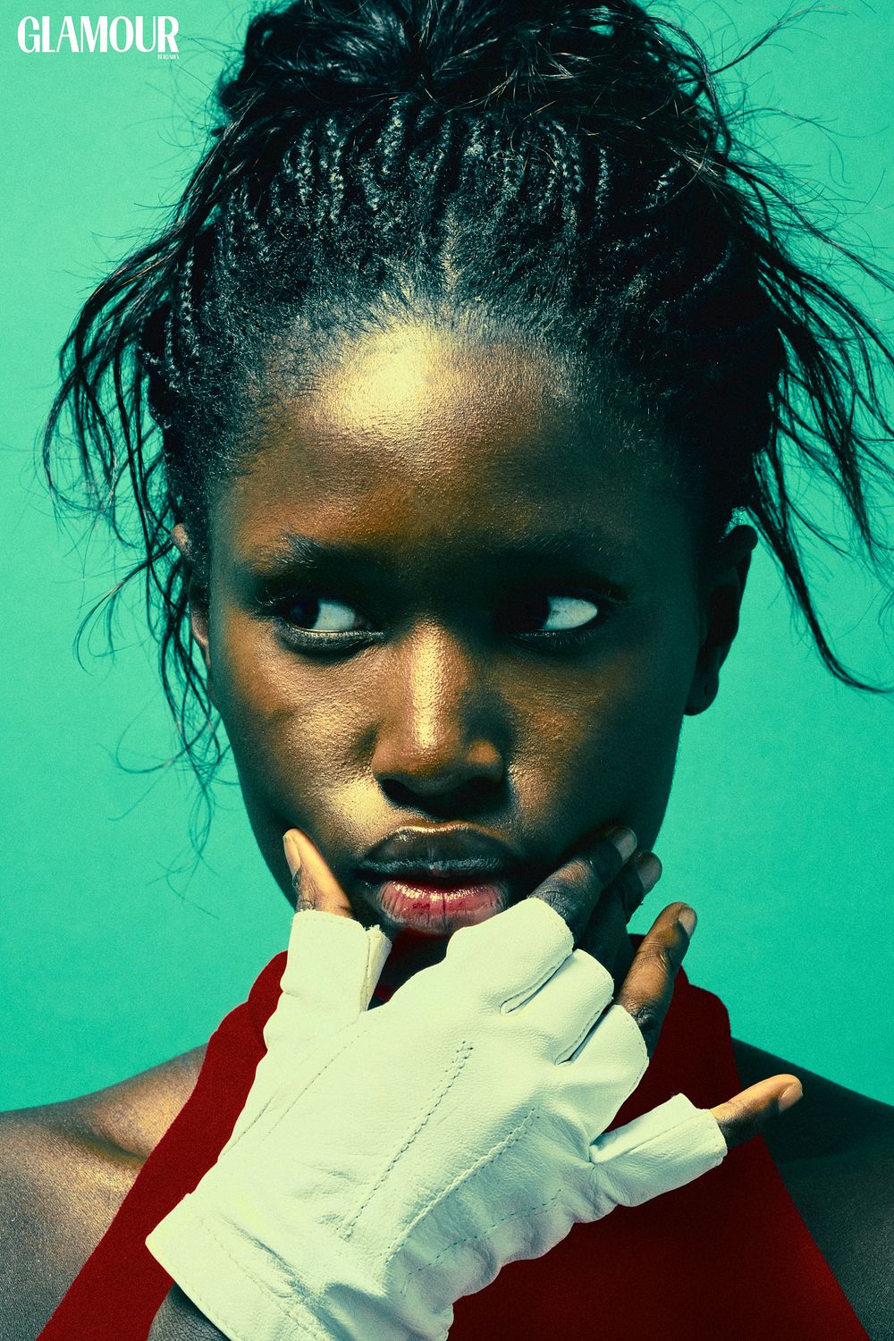 AMINATA FOR GLAMOUR BULGARIA BY DOMINIK ZKY