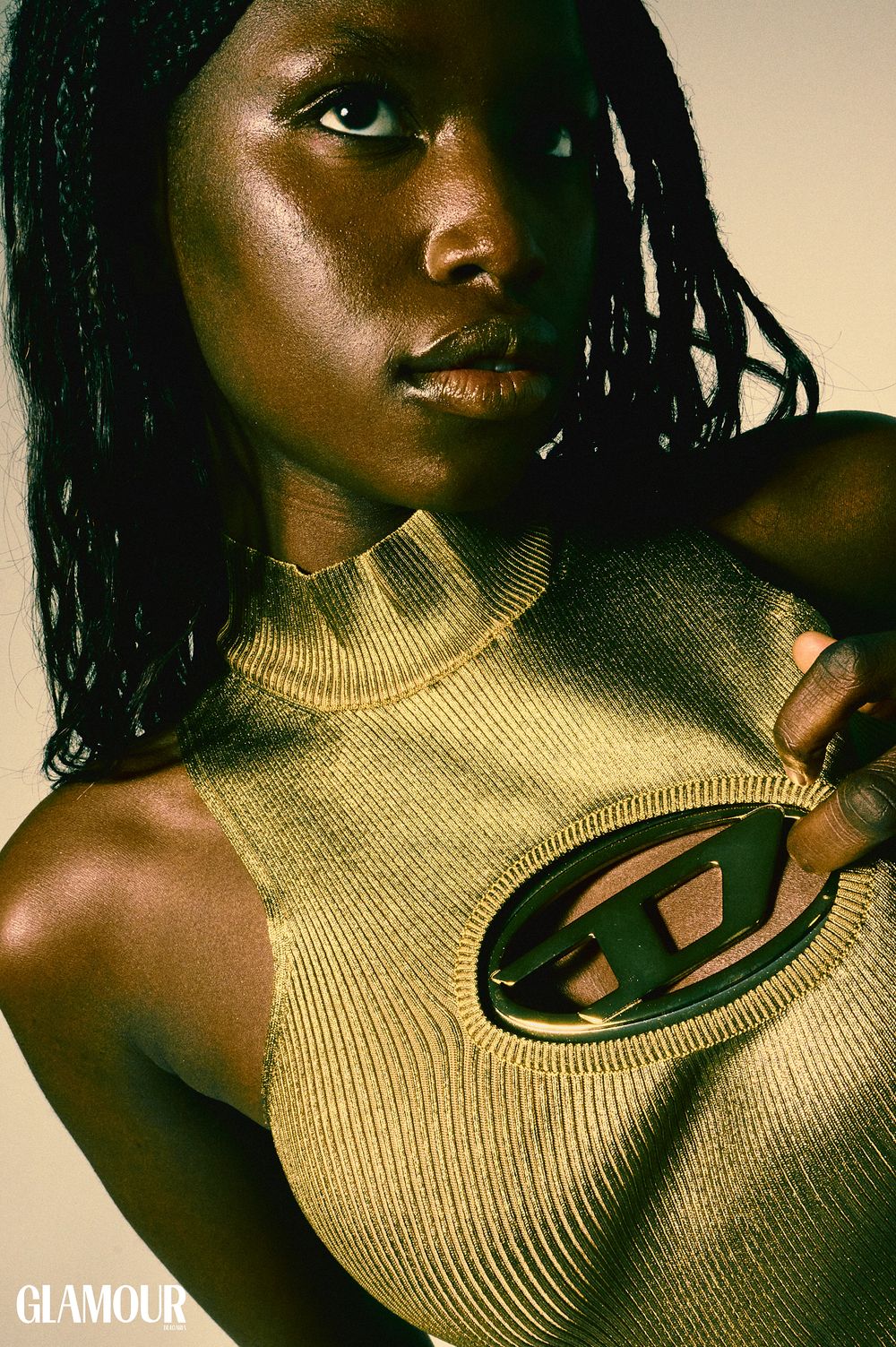 AMINATA FOR GLAMOUR BULGARIA BY DOMINIK ZKY