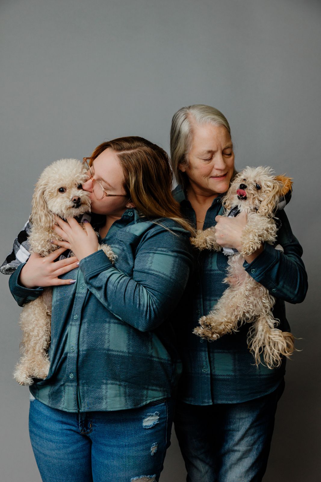Portrait with pup